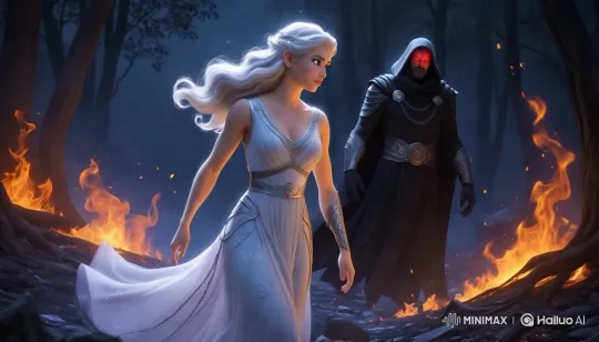 Ianthe's Rebirth and Confrontation in a Fantasy Underworld – AI Generated Video | Hailuo AI