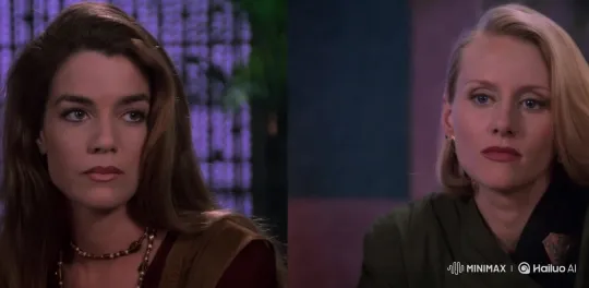 Babylon 5: Claudia Christian & Andrea Thompson Kiss Scene – AI Generated Video | Hailuo AI