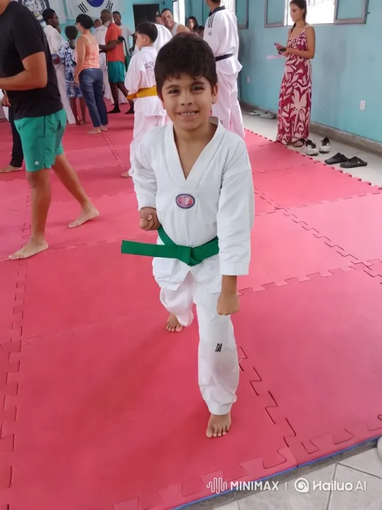 Young Martial Artist Defends Dog in Dojo Drama – AI Generated Video | Hailuo AI