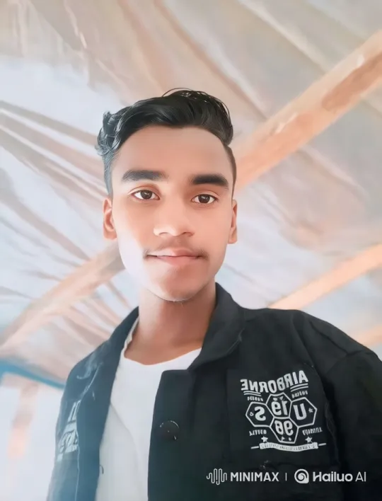 Indoor Portrait with Textured Jacket and Soft Lighting – AI Generated Video | Hailuo AI