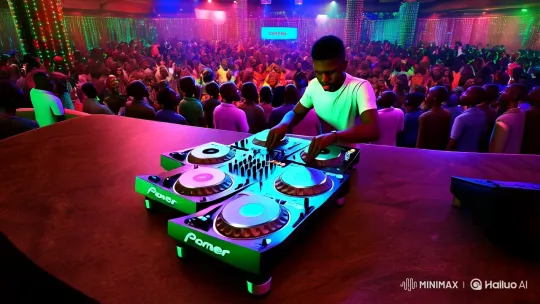 DJ Ammyjoeh254 Electrifies K Star Park Nightclub in Tanzania – AI Generated Video | Hailuo AI