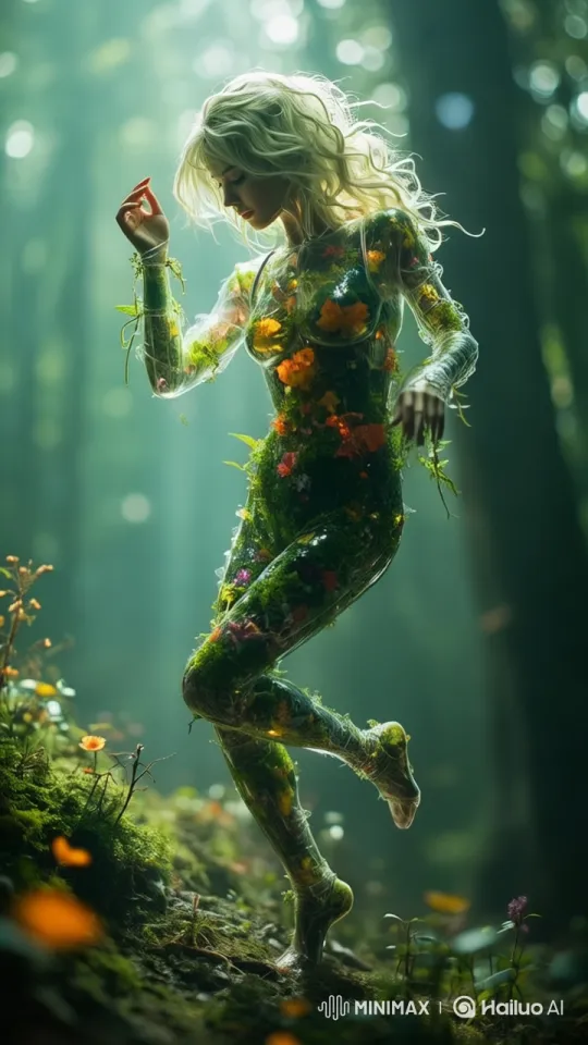 Creative Expression Through Dance – AI Generated Video | Hailuo AI