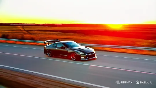 Nissan GT-R: The Ultimate Street Beast – AI Generated Video | Hailuo AI