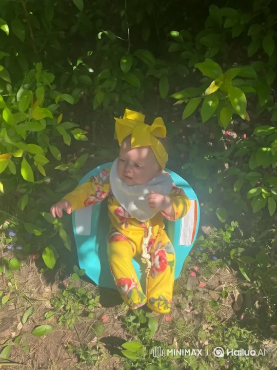 Baby Dances Joyfully in High Chair, Performs Backflip – AI Generated Video | Hailuo AI