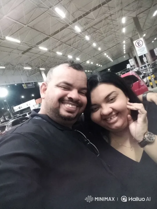 Couple's Intimate Moment in Parking Garage – AI Generated Video | Hailuo AI