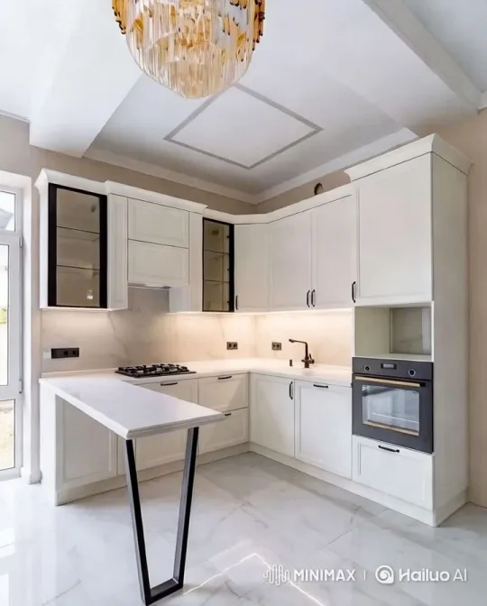 Panda Dancing Gracefully in Modern Kitchen Setting – AI Generated Video | Hailuo AI