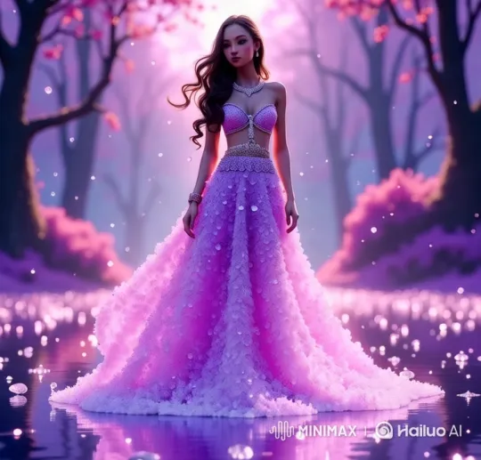 Enchanted Forest: Queen of Roses Dance – AI Generated Video | Hailuo AI