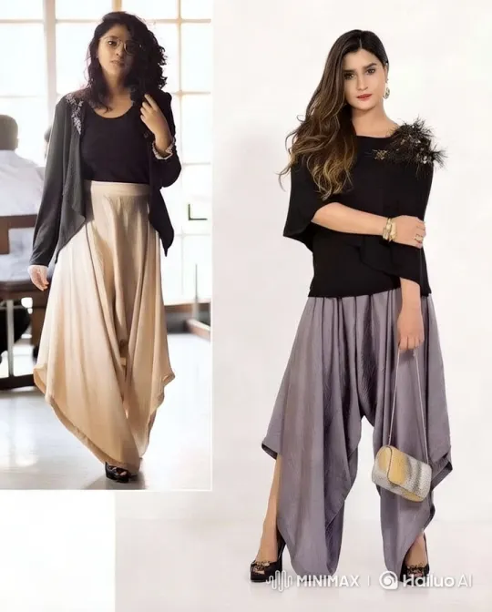 Elegant Women Showcase Stylish Outfits in Aesthetic Video – AI Generated Video | Hailuo AI