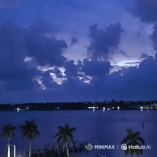 Mystical Sky: Clouds with Shimmering Dimensions – AI Generated Video | Hailuo AI