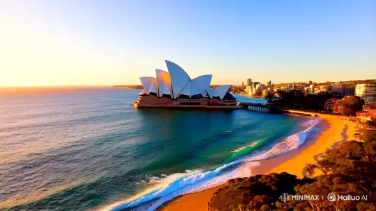 Australian Wonders: Coastline to Outback Panorama – AI Generated Video | Hailuo AI