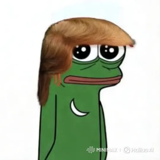 Cartoon Frog Hair Set on Fire in Static Shot – AI Generated Video | Hailuo AI