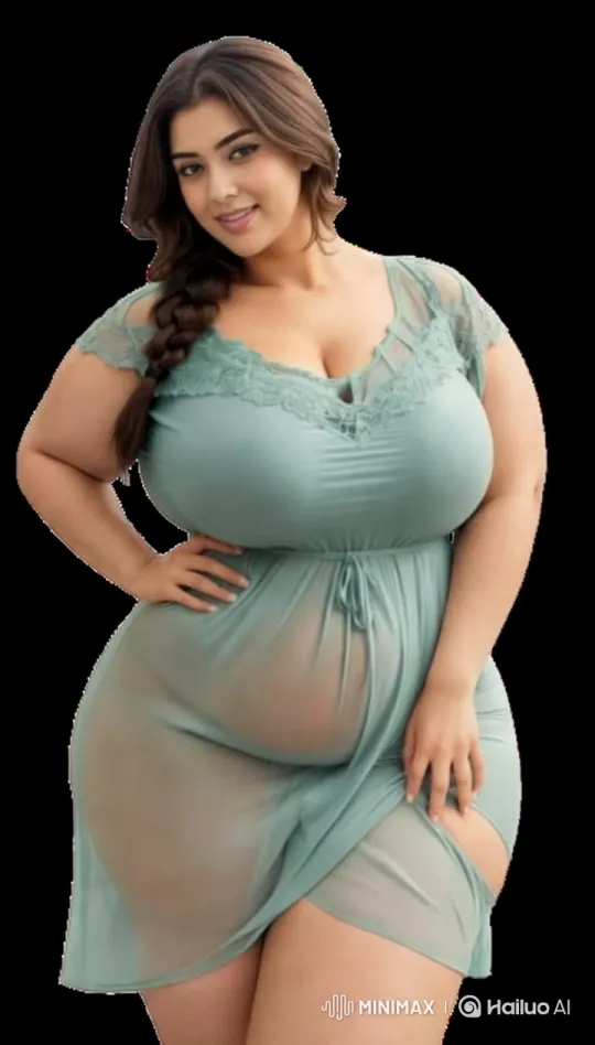 Elegant Woman Showcases Lace Dress in Graceful Video – AI Generated Video | Hailuo AI