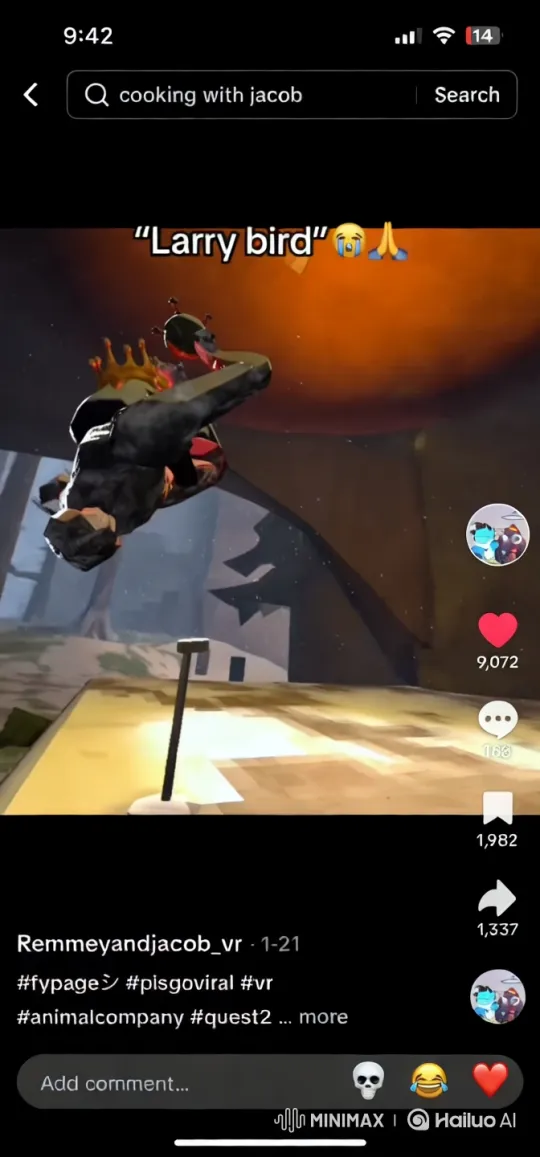 Virtual Reality Basketball: LeBron Blocks Jacob – AI Generated Video | Hailuo AI
