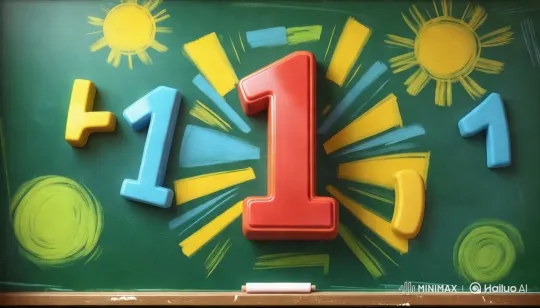 Vibrant Classroom with Animated Disney-Style Numbers – AI Generated Video | Hailuo AI