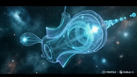 Voidweaver's Fractal Nebula: Spacetime Warping Slow-Mo – AI Generated Video | Hailuo AI