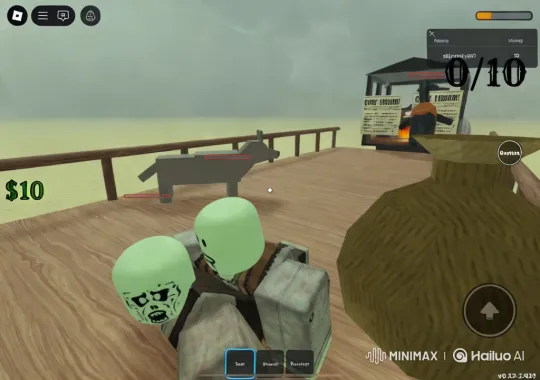 Zombies Spill Milk on Wooden Platform with "Cure Found!" Sign – AI Generated Video | Hailuo AI