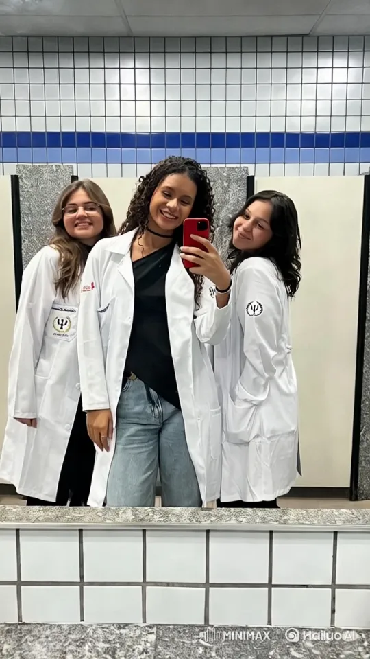 Dynamic Tracking Shot in Lab Coat in Modern Bathroom – AI Generated Video | Hailuo AI