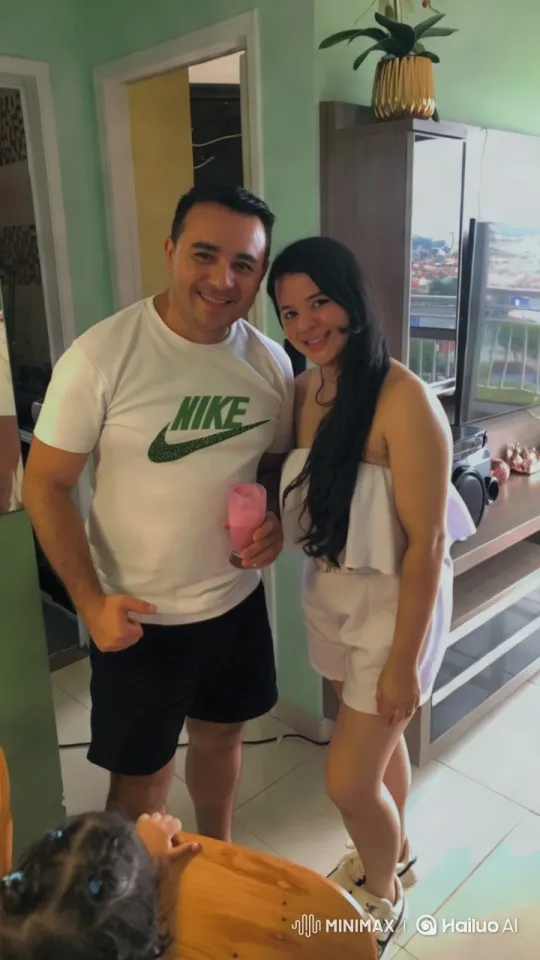 Couple Shares Intimate Moment in Cozy Room – AI Generated Video | Hailuo AI