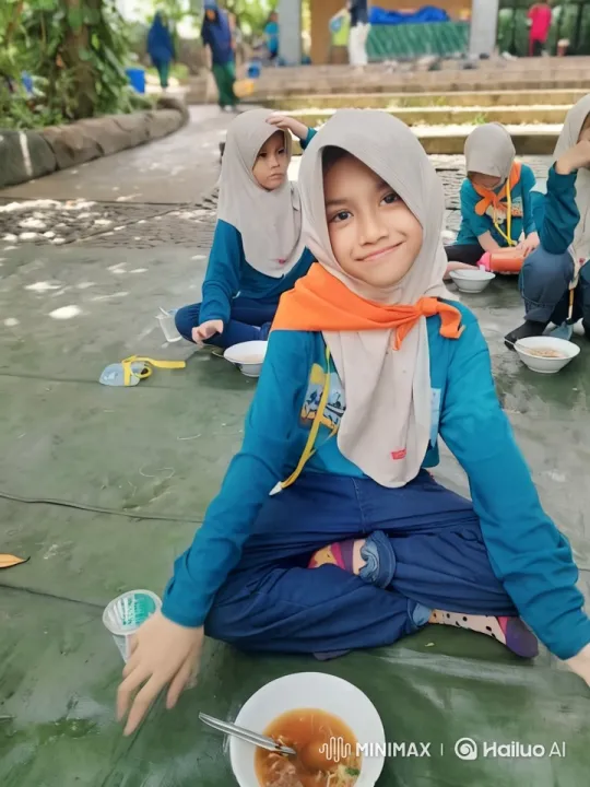 Children Dancing Outdoors with Tracking Shots – AI Generated Video | Hailuo AI