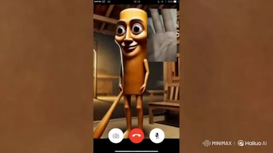 Rustic Room: 3D Wooden Figure Comes Alive – AI Generated Video | Hailuo AI