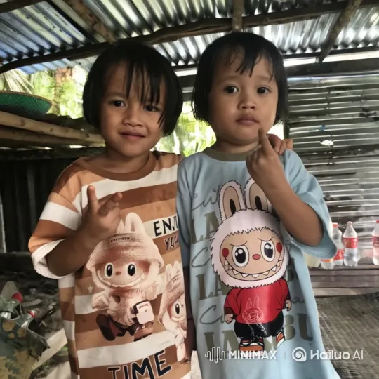 Children Performing Joget Zapin Dance in Rustic Setting – AI Generated Video | Hailuo AI