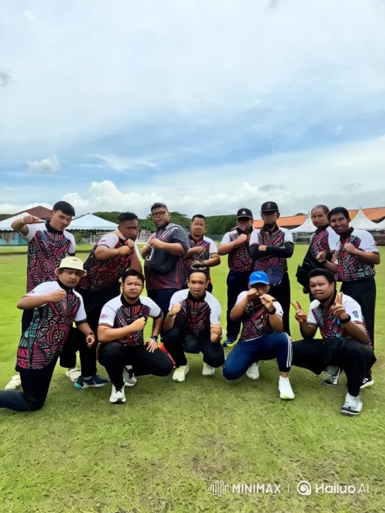 Colorful Kungfu Group Displays Skill on Green Field – AI Generated Video | Hailuo AI