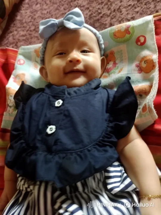 Energetic Baby Dancing in Colorful Setting – AI Generated Video | Hailuo AI