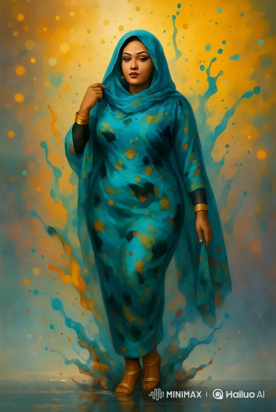 Elegant Woman in Live2D with Mystical Atmosphere – AI Generated Video | Hailuo AI
