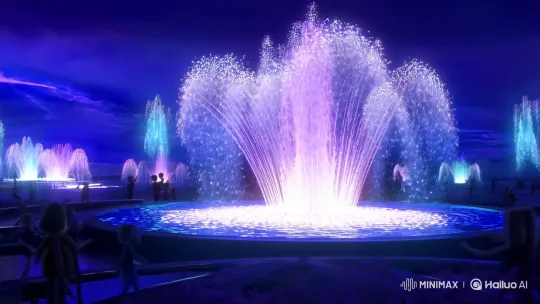 Futuristic Hologram Symbolizes Hope and Connection – AI Generated Video | Hailuo AI