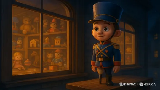 Magical Night at Classic Toy Store - Live2D Animation – AI Generated Video | Hailuo AI