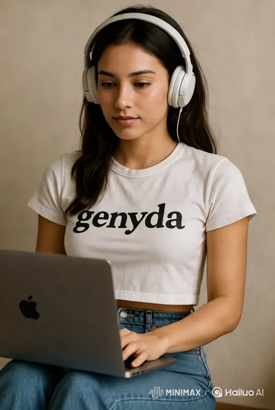 Woman Enjoying Music in Serene Afternoon Setting – AI Generated Video | Hailuo AI