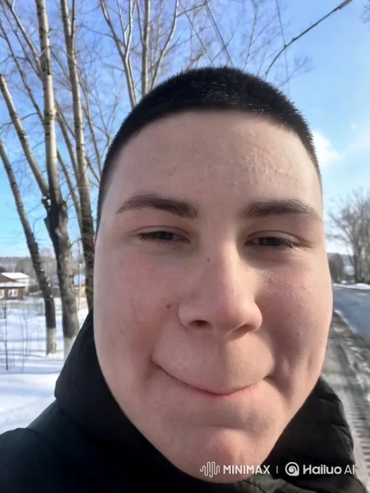 Winter Romance: Boy and Furina's Intimate Kiss Scene – AI Generated Video | Hailuo AI
