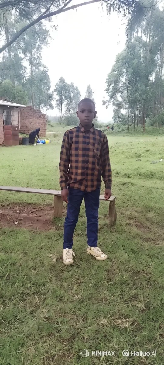 Rural Scene: Young Man in Checkered Shirt and Blue Pants – AI Generated Video | Hailuo AI