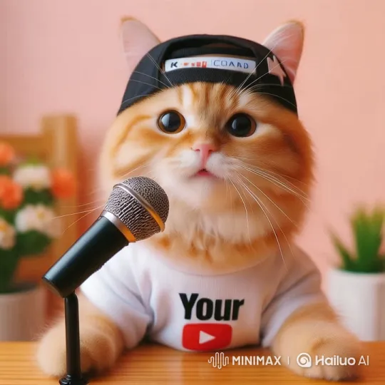 Animated Cat Host in Live2D with Cheerful Atmosphere – AI Generated Video | Hailuo AI