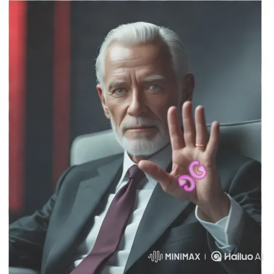 Shimmering 'OG' Inscription on Hand in Elegant Office Setting – AI Generated Video | Hailuo AI