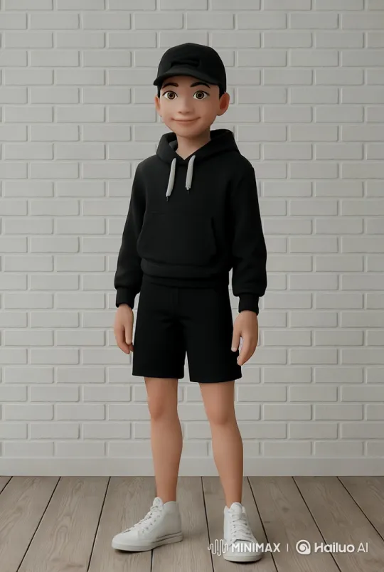 Young Boy Creates Detailed Mouse Graffiti on White Wall – AI Generated Video | Hailuo AI