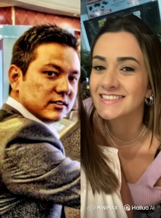 Elegant Couple Shares Tender Moment in High-End Setting – AI Generated Video | Hailuo AI
