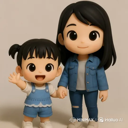 Cherry Blossom Picnic: Mother and Daughter's Serene Bond – AI Generated Video | Hailuo AI