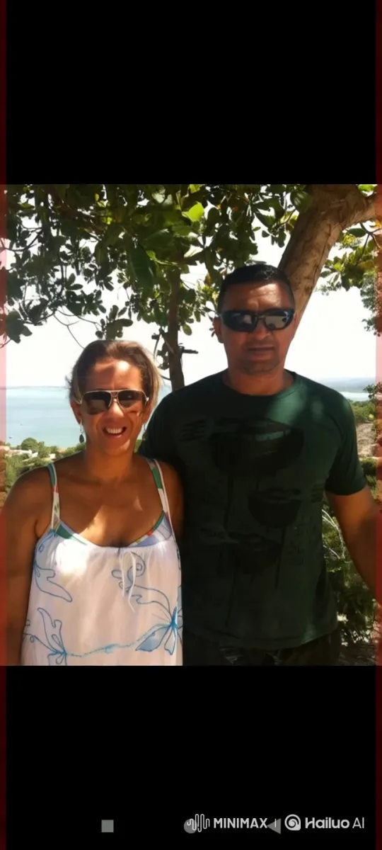 Romantic Couple Shares Intimate Kiss Under Scenic Tree – AI Generated Video | Hailuo AI