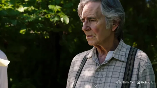 Elderly Man Reflects on Surprising Note in Garden – AI Generated Video | Hailuo AI