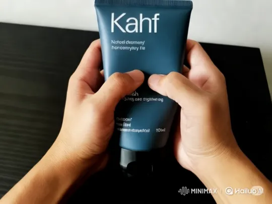 Close-up Showcase of Kahf Facial Soap's Design – AI Generated Video | Hailuo AI