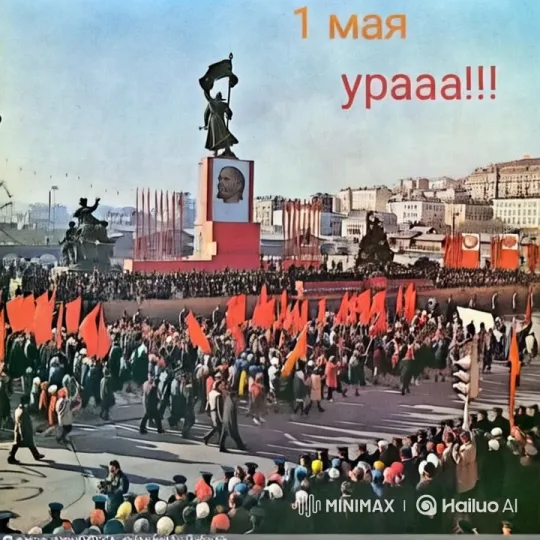 Vibrant May Day Celebration: Unity, Solidarity, and Grandeur – AI Generated Video | Hailuo AI