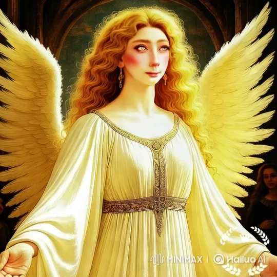 Angel Ascends in Majestic, Ethereal Light – AI Generated Video | Hailuo AI