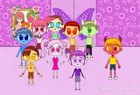 Colorful Characters Celebrate Happy Mother's Day – AI Generated Video | Hailuo AI