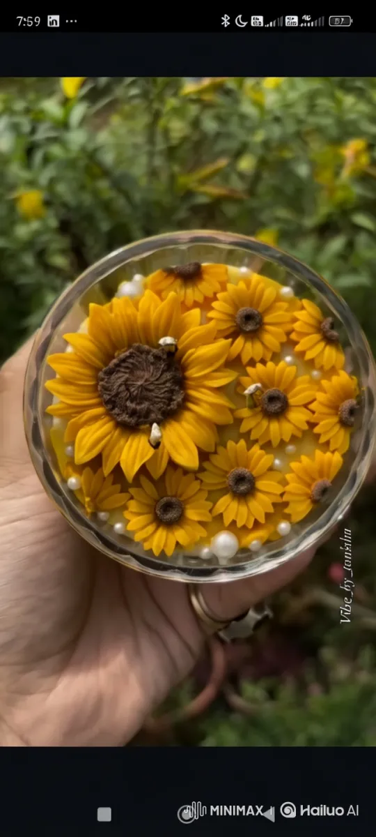 Vibrant Flowers and Pearls in Serene Live2D Animation – AI Generated Video | Hailuo AI