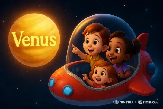 Venus Exploration: A Futuristic Space Odyssey – AI Generated Video | Hailuo AI