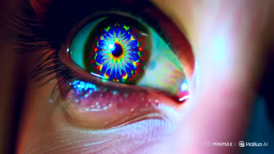 Mystical Eye: Portal of Color and Depth – AI Generated Video | Hailuo AI