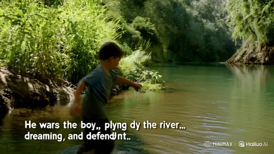 Boy's Play by River Turns to Dangerous Struggle – AI Generated Video | Hailuo AI