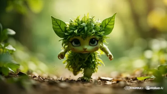 Leafy Panics in Forest Over Leaf Massage – AI Generated Video | Hailuo AI