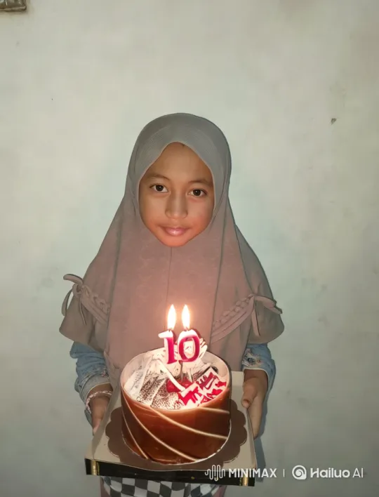 Young Girl Celebrates 10th Birthday with Dance – AI Generated Video | Hailuo AI